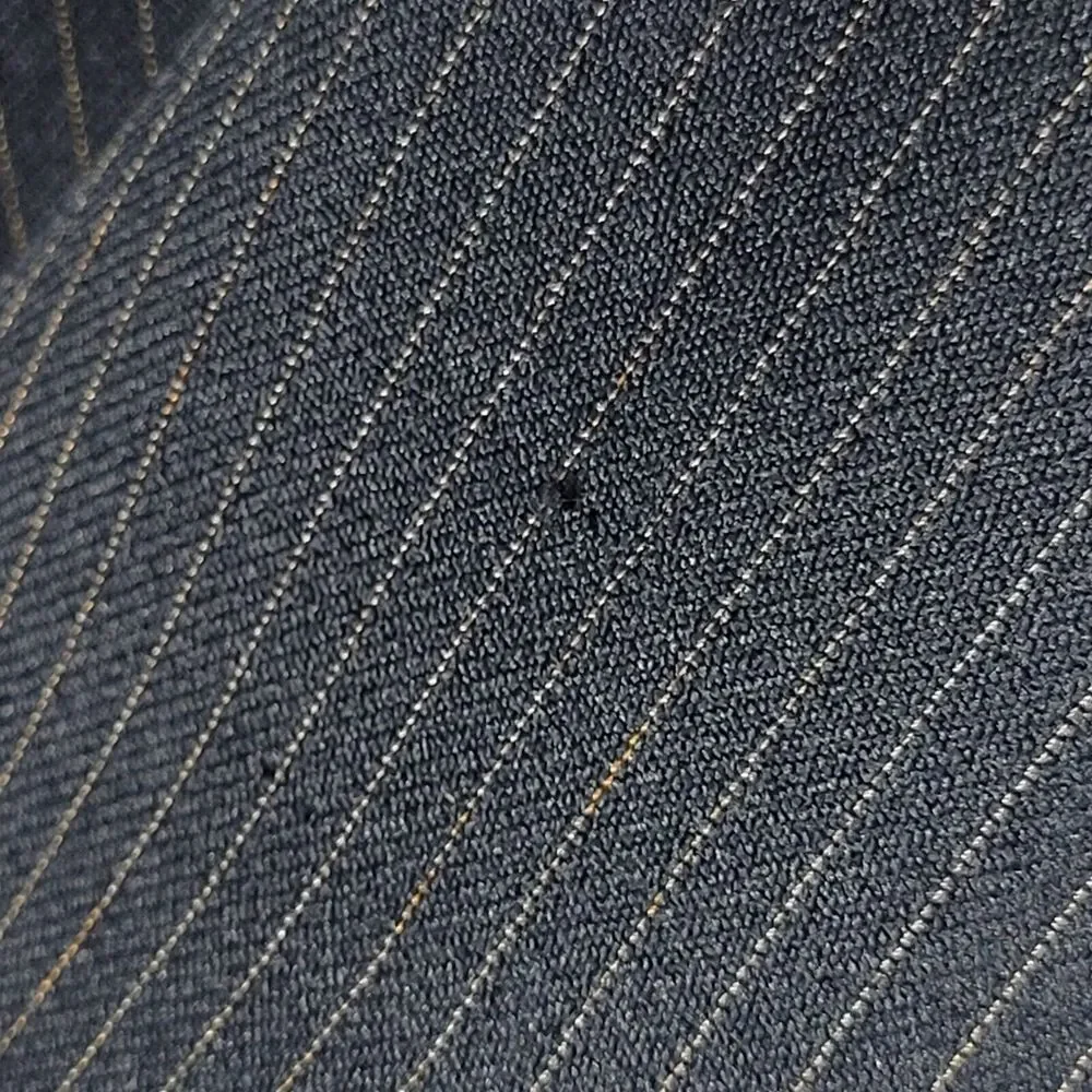 Levi's Men's Action Sport Coat Blazer Two Button Navy Striped Polyester Size 40R